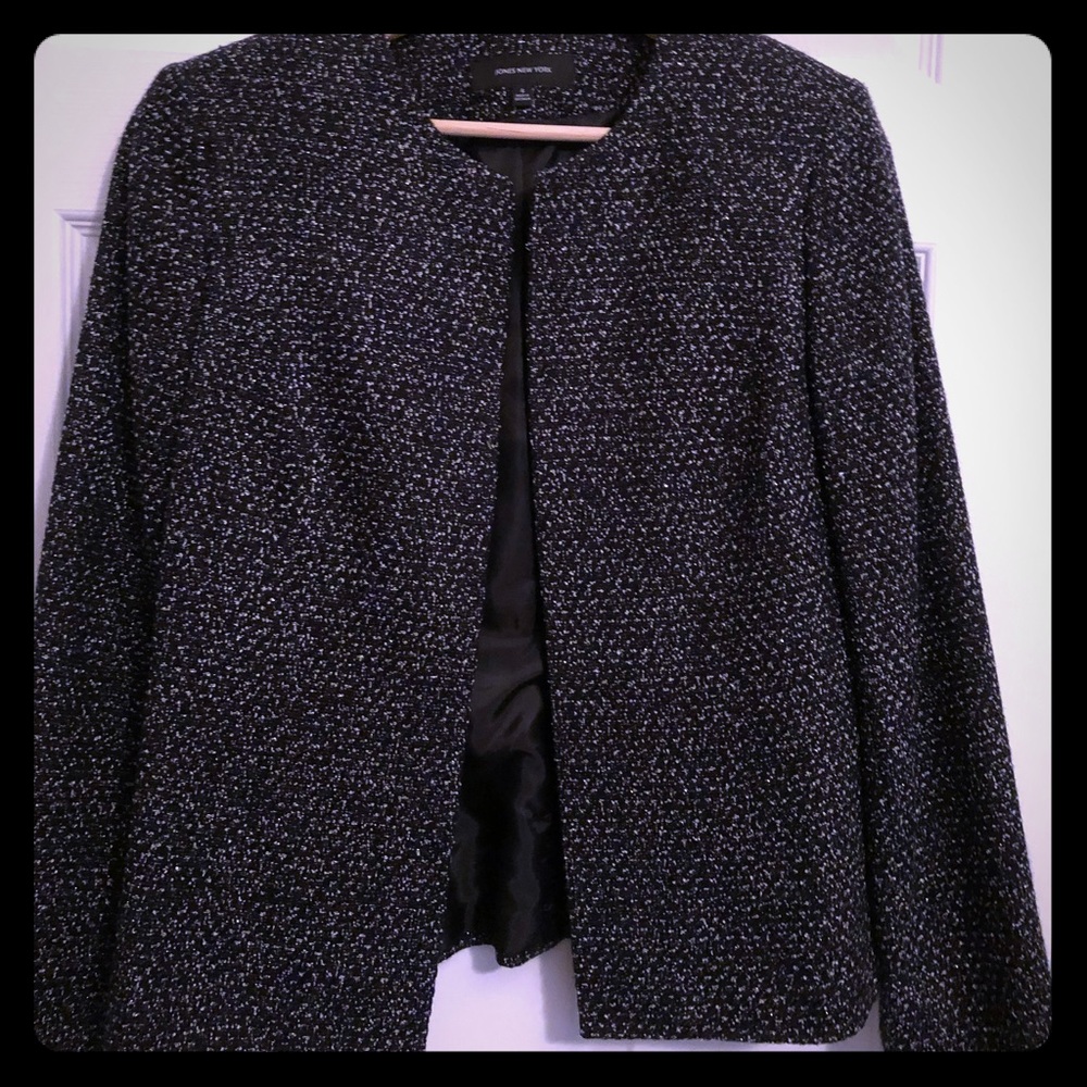 Jones New York Open Front Blazer